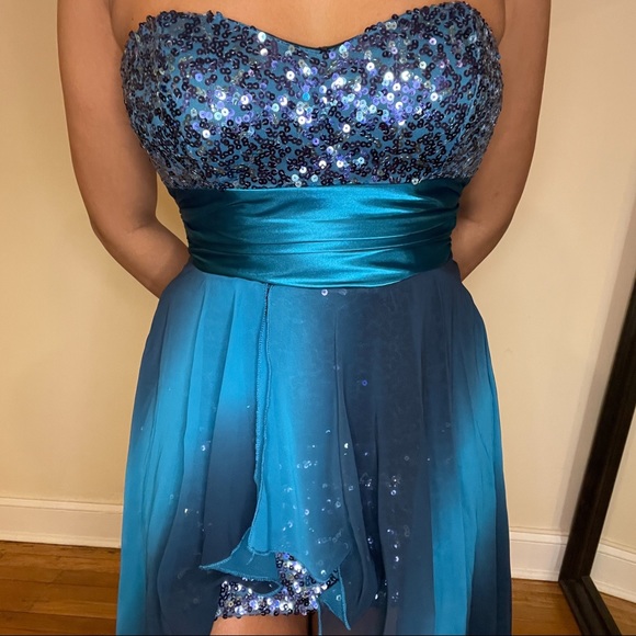 Sequin high-low dress - Picture 8 of 8